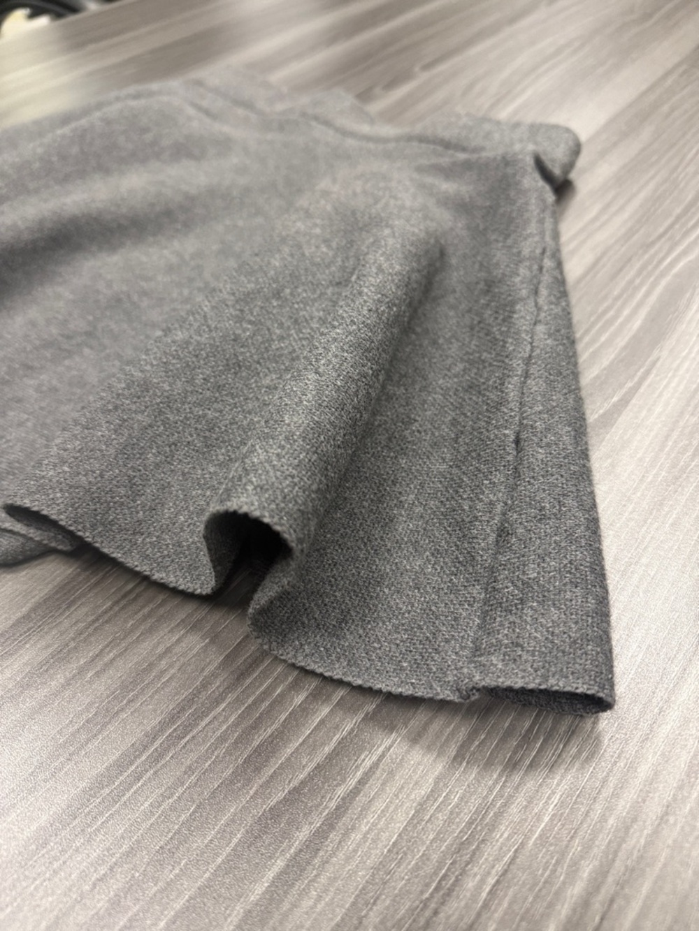 She + Sky Gray Circle Mini Flared Skater Skirt Size Small - Picture 3 of 8